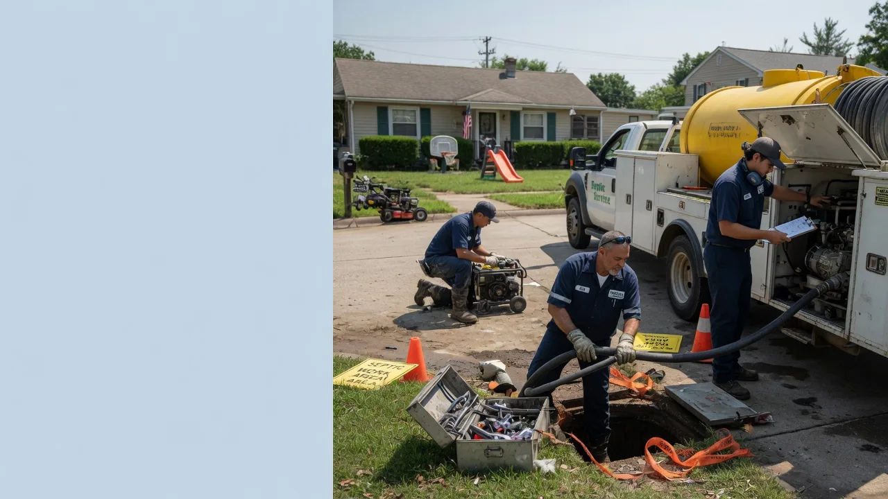 Septic Tank Pumping in Caldwell, NJ near me